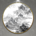 客厅山水画