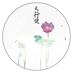创意线条壁画