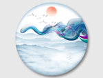 新中式 意境 山水画
