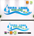 节约用水文化墙