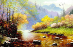 风景油画