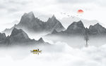 新中式山水画