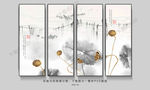 水墨挂画