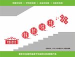 社区楼梯文化墙
