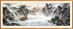山水国画