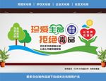 禁毒教育展板