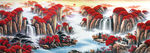 源远流长山水画