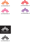荷花建材类的logo
