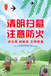 清明扫墓 注意防火