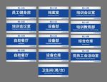 企业科室牌