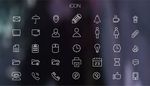 线型矢量图标icon