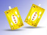 包装袋智能贴图样机模板