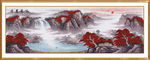 鸿运当头国画
