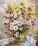 花卉花瓶油画