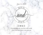 大理石婚礼背景