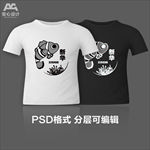 小丑鱼珊瑚文化衫T恤印花