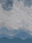 中国风怀旧山水画纹理背景海报