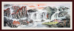 山水画国画山水画