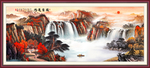 鸿运当头国画