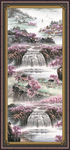 竖幅山水画
