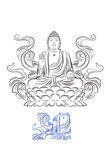 大佛线描
