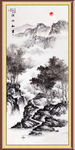 山水画国画山水