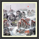 山水画国画山水画