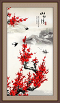国画梅花