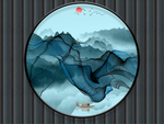 新中式背景墙
