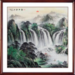 山水画国画山水画