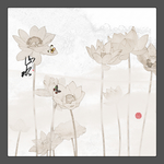 荷花挂画