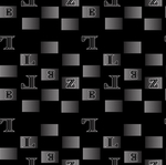 精细抽象字母效果格子
