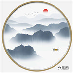 圆形装饰画