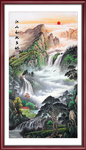 玄关山水画