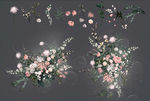 花艺手绘