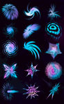 梦幻花纹
