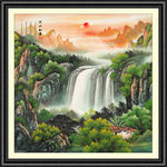 国画山水国画