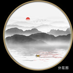 新中式山
