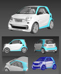 smart新款3D模型2020
