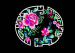 传统花