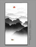 酒店水墨挂画