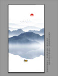 玄关水墨挂画