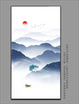 新中式山水挂画