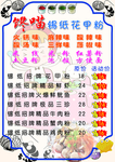 螺蛳粉展架 菜单酸辣粉