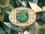 新中式背景墙