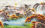 山水画