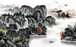 山水画