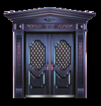 仿铜门