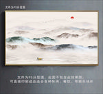 水墨背景墙
