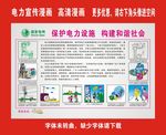 保护电力设施